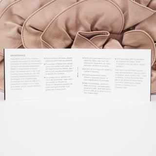 Yves Saint Laurent 2003 Soft Pink Leather Nadja Shoulder Bag