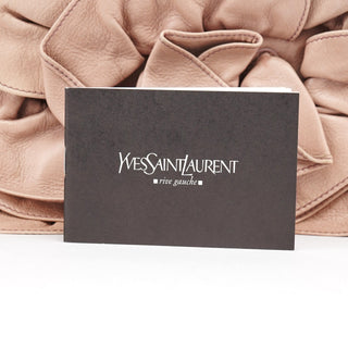 Yves Saint Laurent 2003 Soft Pink Leather Nadja Shoulder Bag