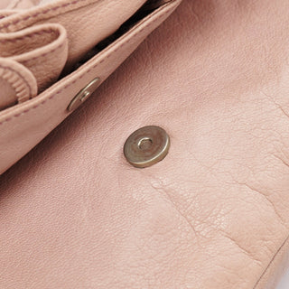 Yves Saint Laurent 2003 Soft Pink Leather Nadja Shoulder Bag