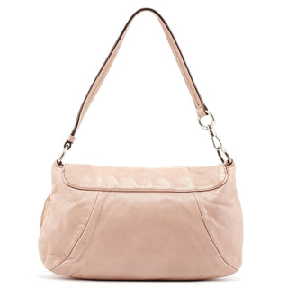 Yves Saint Laurent 2003 Soft Pink Leather Nadja Shoulder Bag