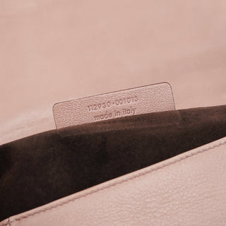 Yves Saint Laurent 2003 Soft Pink Leather Nadja Shoulder Bag