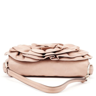 Yves Saint Laurent 2003 Soft Pink Leather Nadja Shoulder Bag