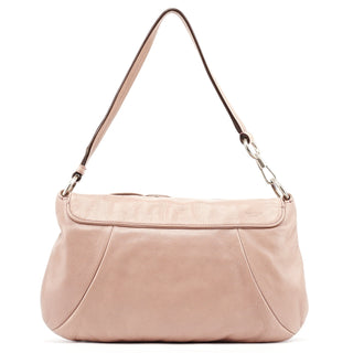 Yves Saint Laurent 2003 Soft Pink Leather Nadja Shoulder Bag