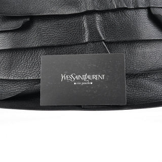 Yves Saint Laurent 2004 Black Leather Saint Tropez Shoulder Bag