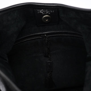 Yves Saint Laurent 2004 Black Leather Saint Tropez Shoulder Bag