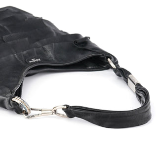 Yves Saint Laurent 2004 Black Leather Saint Tropez Shoulder Bag