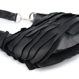 Yves Saint Laurent 2004 Black Leather Saint Tropez Shoulder Bag