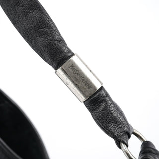 Yves Saint Laurent 2004 Black Leather Saint Tropez Shoulder Bag