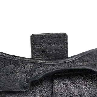 Yves Saint Laurent 2004 Black Leather St Tropez Shoulder Bag