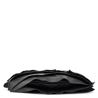 Yves Saint Laurent 2004 Black Leather St Tropez Shoulder Bag