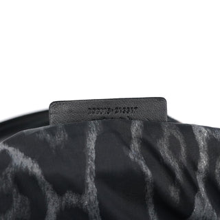 Yves Saint Laurent 208315 Leopard Nylon Y Boston Bag