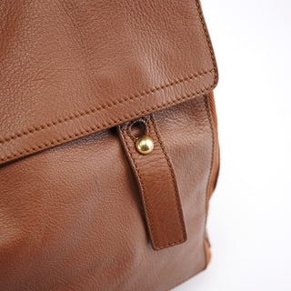 Yves Saint Laurent 229563 Brown Leather Muse Two 2-Way Bag