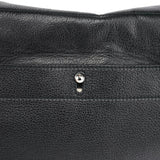 Yves Saint Laurent 229680 Black Beige Leather Muse Two Bag