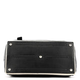 Yves Saint Laurent 229680 Black Beige Leather Muse Two Bag