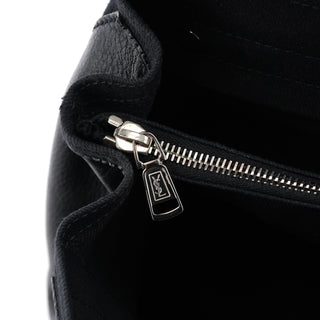 Yves Saint Laurent 229680 Black Leather Muse Two Bag