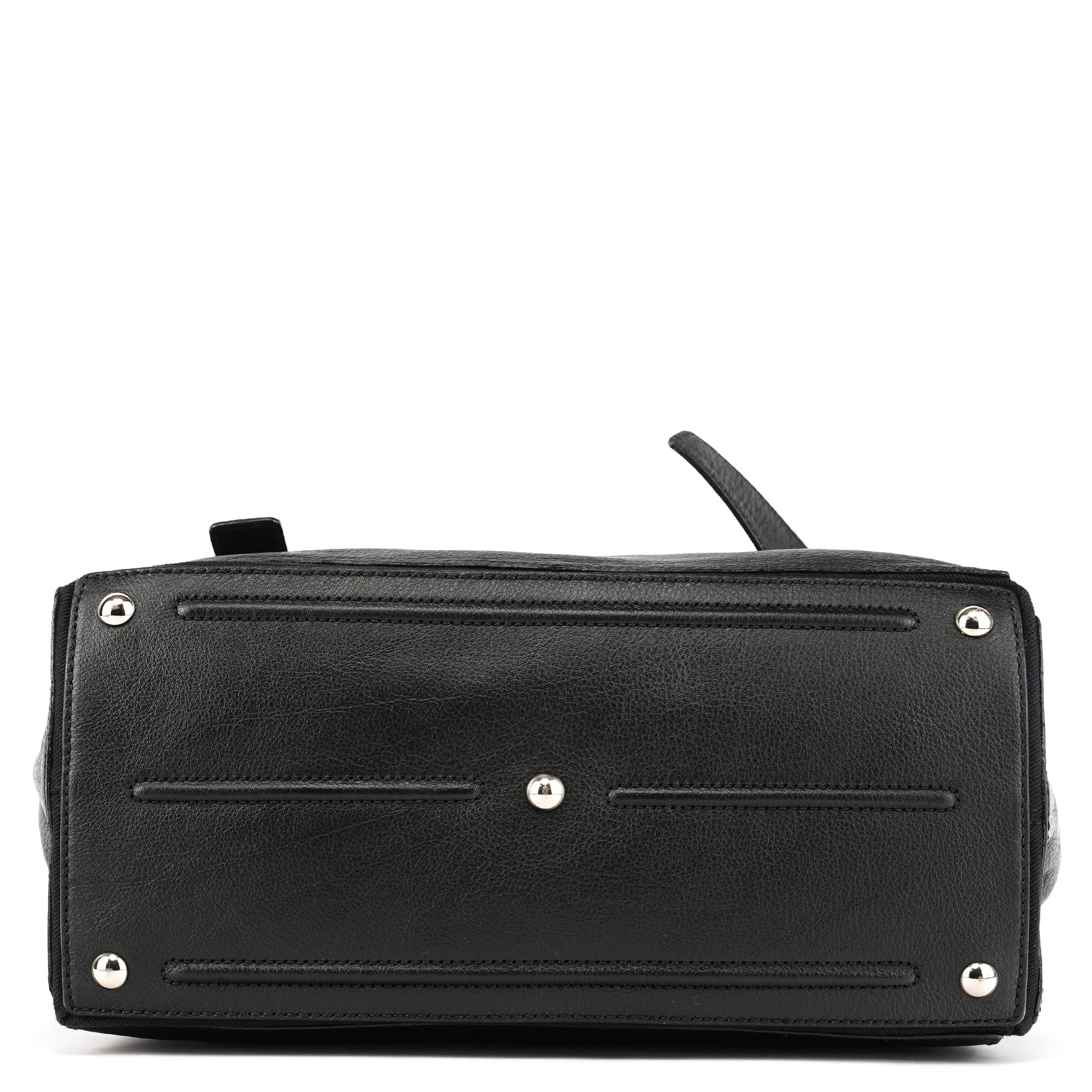 Yves Saint Laurent 229680 Black Leather Muse Two Bag