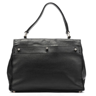 Yves Saint Laurent 229680 Black Leather Muse Two Bag