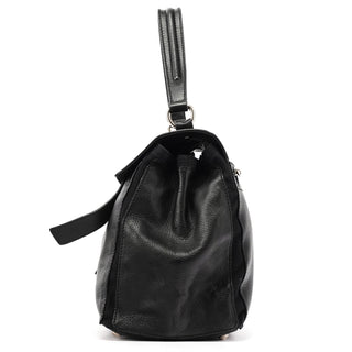 Yves Saint Laurent 229680 Black Leather Muse Two Bag