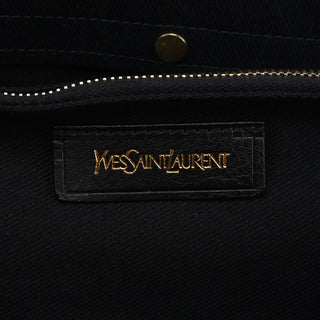 Yves Saint Laurent 229680 Black Leather Muse Two Bag