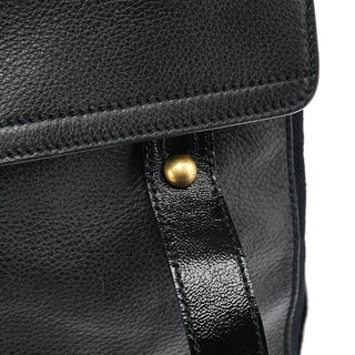 Yves Saint Laurent 229680 Black Leather Muse Two Bag