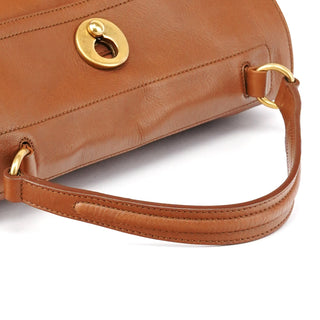 Yves Saint Laurent 229680 Brown Leather Muse Two Bag