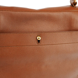 Yves Saint Laurent 229680 Brown Leather Muse Two Bag