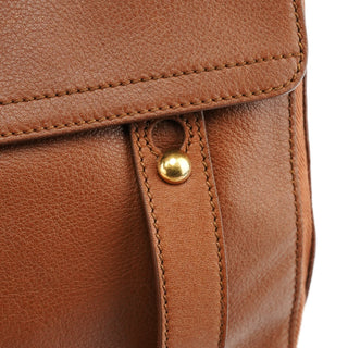 Yves Saint Laurent 229680 Brown Leather Muse Two Bag