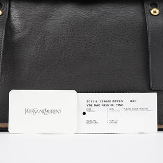 Yves Saint Laurent 229680 Brown Leather Muse Two Bag