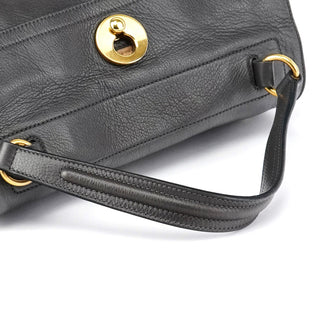 Yves Saint Laurent 229680 Brown Leather Muse Two Bag