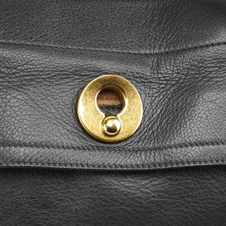 Yves Saint Laurent 229680 Brown Leather Muse Two Bag