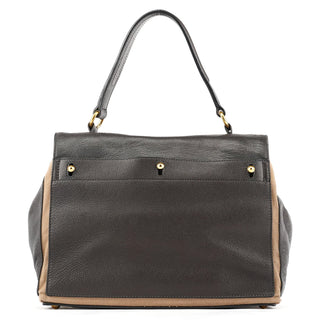 Yves Saint Laurent 229680 Brown Leather Muse Two Bag