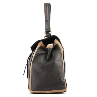 Yves Saint Laurent 229680 Brown Leather Muse Two Bag