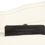 Yves Saint Laurent 229680 Grey Ivory Leather Muse Two Bag