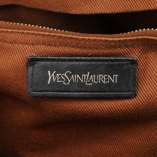 Yves Saint Laurent 229680 Light Brown Leather Muse Two Bag