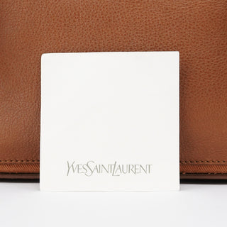 Yves Saint Laurent 229680 Light Brown Leather Muse Two Bag