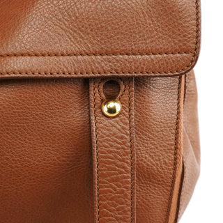 Yves Saint Laurent 229680 Light Brown Leather Muse Two Bag