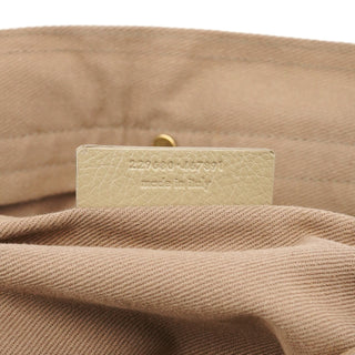 Yves Saint Laurent 229680 Taupe Leather Muse Two Bag