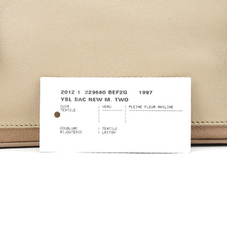 Yves Saint Laurent 229680 Taupe Leather Muse Two Bag