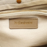 Yves Saint Laurent 229680 Taupe Leather Muse Two Bag