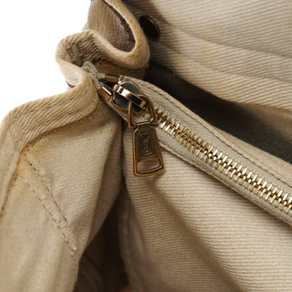 Yves Saint Laurent 229680 Taupe Leather Muse Two Bag