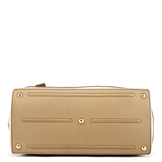 Yves Saint Laurent 229680 Taupe Leather Muse Two Bag