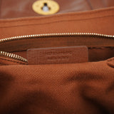 Yves Saint Laurent 238761 Light Brown Leather Muse Two 2-Way Bag