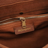 Yves Saint Laurent 238761 Light Brown Leather Muse Two 2-Way Bag