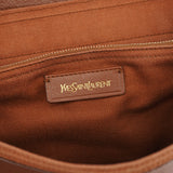 Yves Saint Laurent 238761 Light Brown Leather Muse Two 2-Way Bag