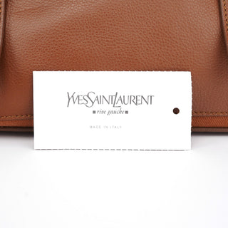 Yves Saint Laurent 238761 Light Brown Leather Muse Two 2-Way Bag