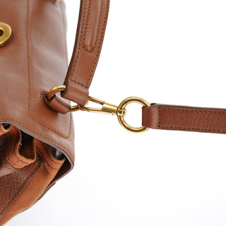 Yves Saint Laurent 238761 Light Brown Leather Muse Two 2-Way Bag