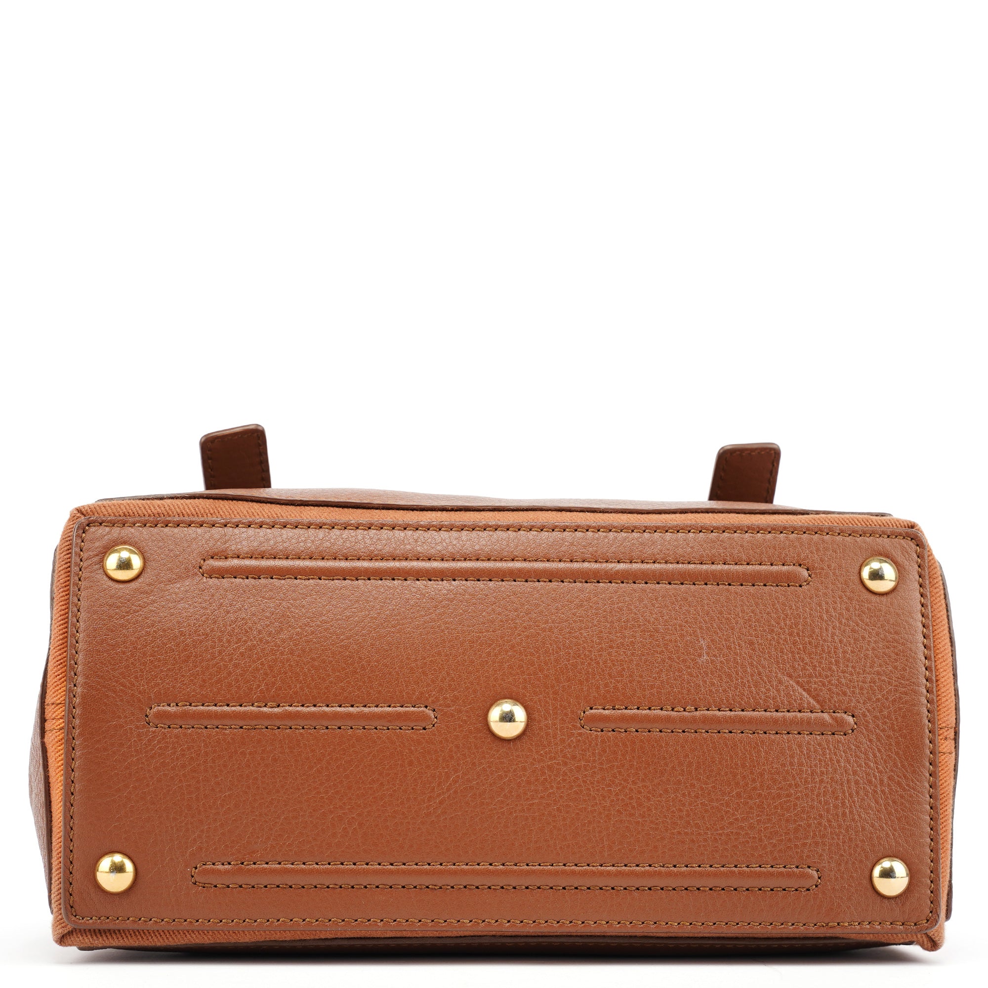 Yves Saint Laurent 238761 Light Brown Leather Muse Two 2-Way Bag