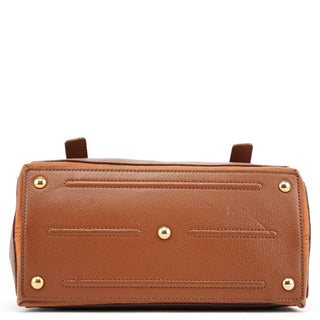 Yves Saint Laurent 238761 Light Brown Leather Muse Two 2-Way Bag