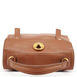 Yves Saint Laurent 238761 Light Brown Leather Muse Two 2-Way Bag