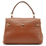 Yves Saint Laurent 238761 Light Brown Leather Muse Two 2-Way Bag